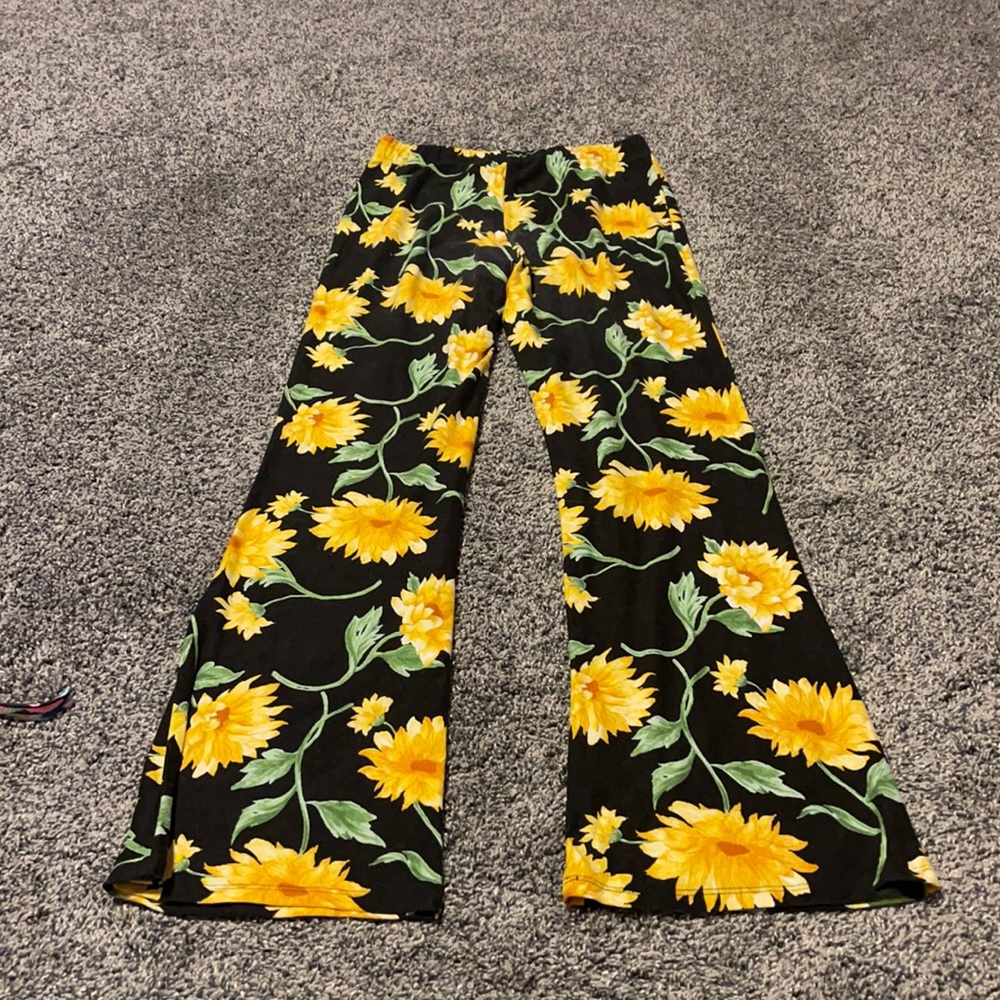 Stretchy boot cut pants